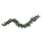 Northlight Pre-Lit Battery Operated Decorated Mixed Pine Christmas Garland - 6' x 9" - LED Cool White Lights